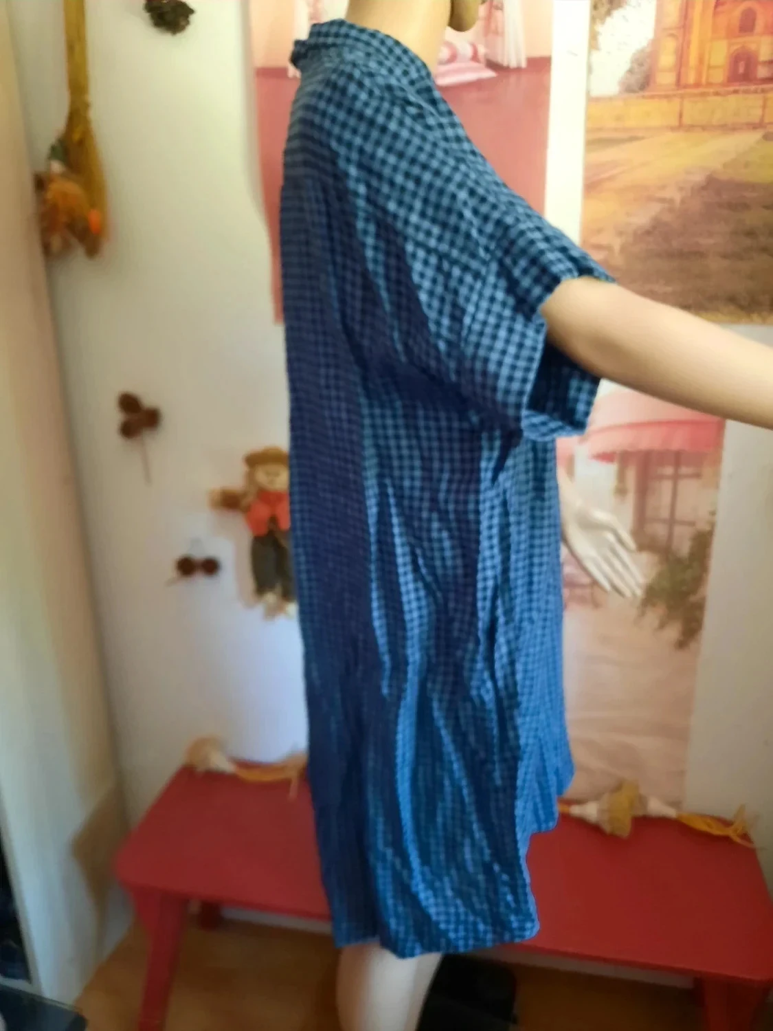 🥀Robe neuve en lin épais, femme 52/54. Monoprix.